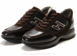 2015 Hogan Shoes Men Brown Leather hogan hogan